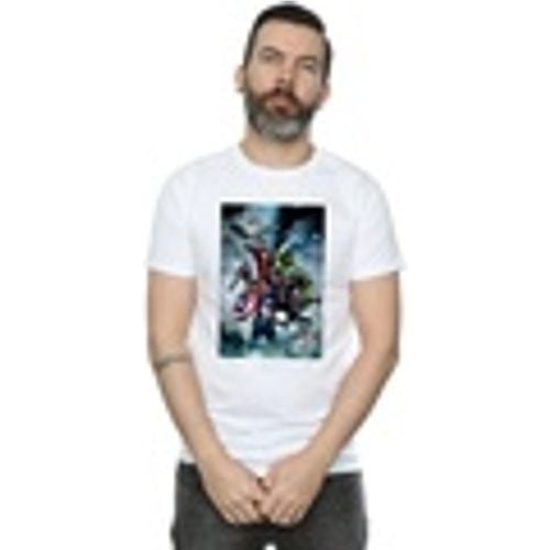 T-shirts a maniche lunghe Avengers Assemble Team Montage - Marvel - Modalova