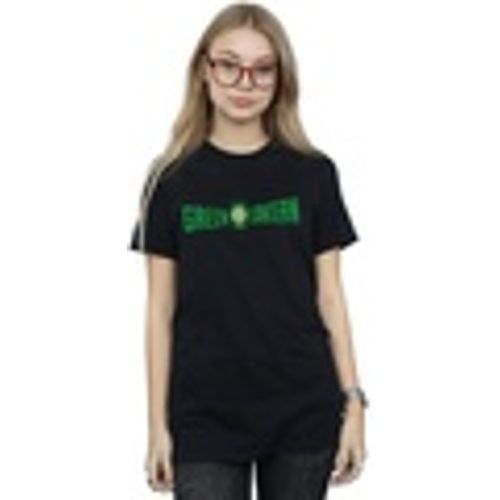 T-shirts a maniche lunghe Green Lantern Text Logo - Dc Comics - Modalova