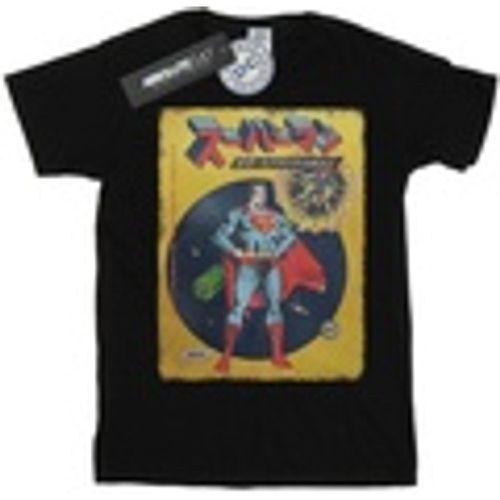 T-shirts a maniche lunghe Superman International Cover - Dc Comics - Modalova