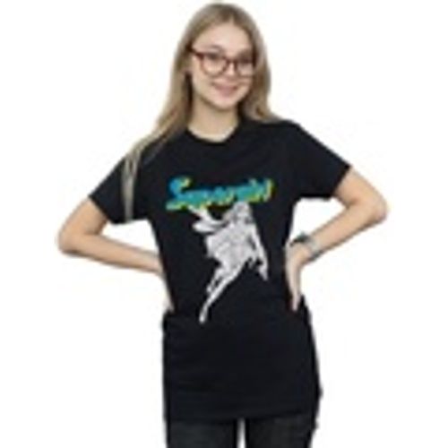 T-shirts a maniche lunghe Supergirl Mono Action Pose - Dc Comics - Modalova