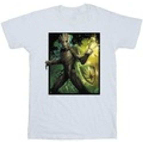 T-shirts a maniche lunghe Guardians Of The Galaxy Groot Forest Energy - Marvel - Modalova