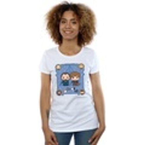 T-shirts a maniche lunghe Chibi Newt And Dumbledore - Fantastic Beasts - Modalova