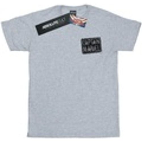 T-shirts a maniche lunghe Captain Breast Patch - Marvel - Modalova