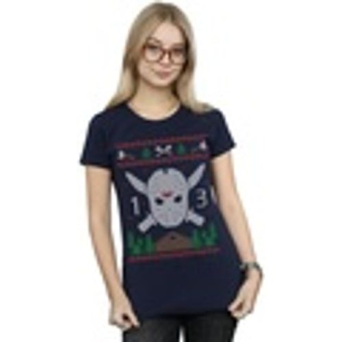 T-shirts a maniche lunghe Christmas Fair Isle - Friday 13Th - Modalova