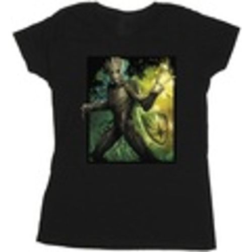 T-shirts a maniche lunghe Guardians Of The Galaxy Groot Forest Energy - Marvel - Modalova