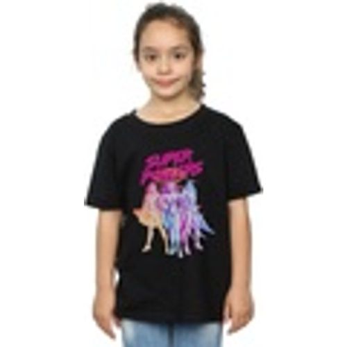 T-shirts a maniche lunghe Super Powers Neon Tropics - Dc Comics - Modalova