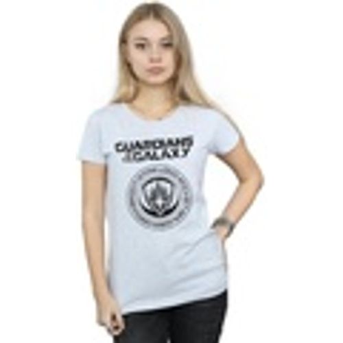 T-shirts a maniche lunghe Guardians Of The Galaxy Vol. 2 Distressed Seal - Marvel - Modalova
