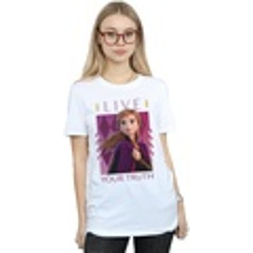 T-shirts a maniche lunghe Frozen 2 Anna Live Your Truth - Disney - Modalova