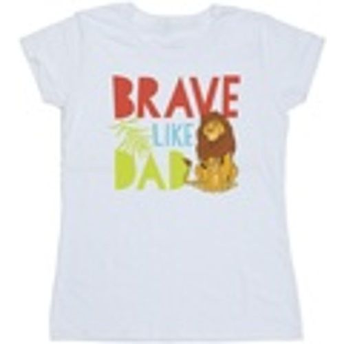 T-shirts a maniche lunghe The Lion King Brave Like Dad - Disney - Modalova