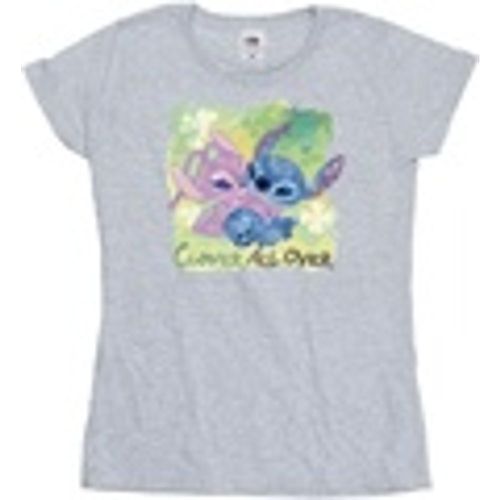 T-shirts a maniche lunghe Lilo And Stitch St Patrick's Day Clover - Disney - Modalova