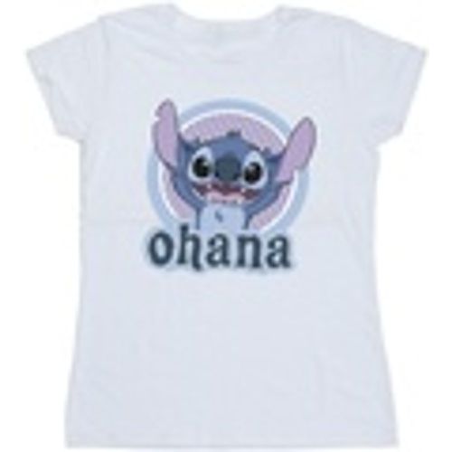 T-shirts a maniche lunghe Lilo And Stitch Ohana Circle - Disney - Modalova