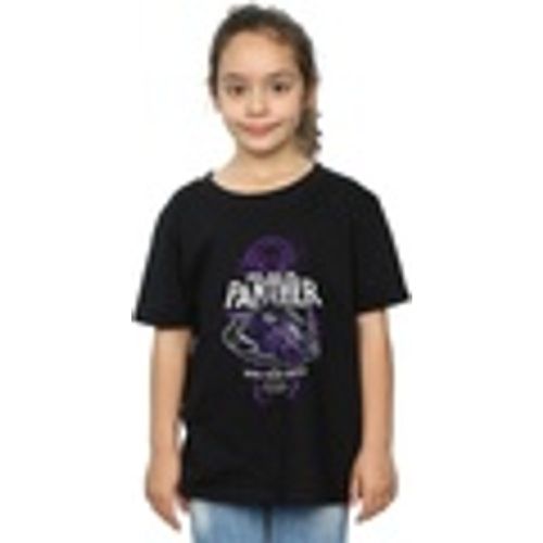 T-shirts a maniche lunghe Black Panther Talon Fighter Badge - Marvel - Modalova