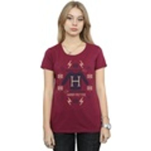 T-shirts a maniche lunghe Christmas Knit - Harry Potter - Modalova