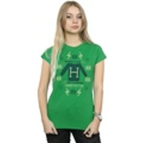 T-shirts a maniche lunghe Christmas Knit - Harry Potter - Modalova