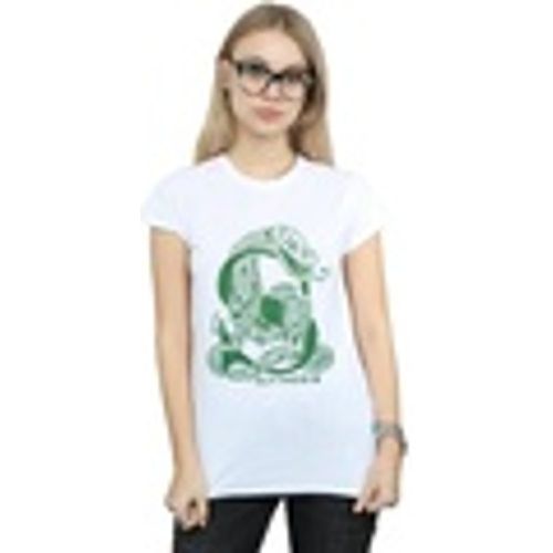 T-shirts a maniche lunghe Slytherin Glitter - Harry Potter - Modalova