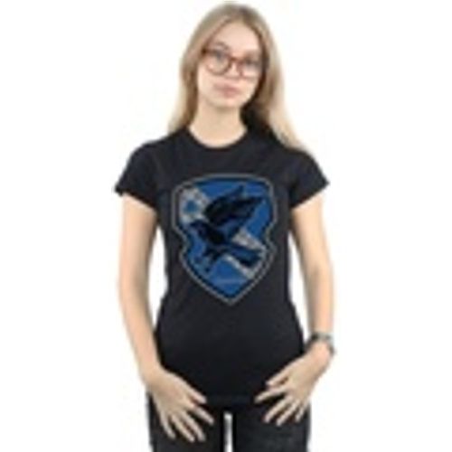 T-shirts a maniche lunghe Ravenclaw Crest Flat - Harry Potter - Modalova