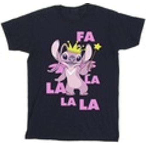 T-shirts a maniche lunghe Lilo Stitch Angel Fa La La - Disney - Modalova