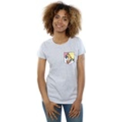 T-shirts a maniche lunghe Lola Bunny Face Faux Pocket - Dessins Animés - Modalova