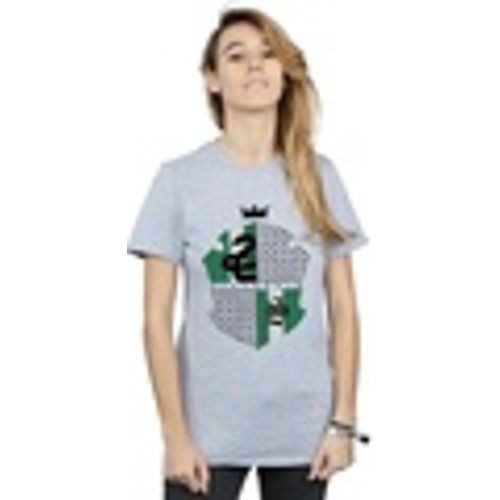 T-shirts a maniche lunghe Slytherin Shield - Harry Potter - Modalova