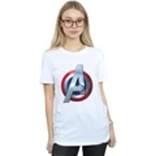 T-shirts a maniche lunghe Avengers 3D Logo - Marvel - Modalova