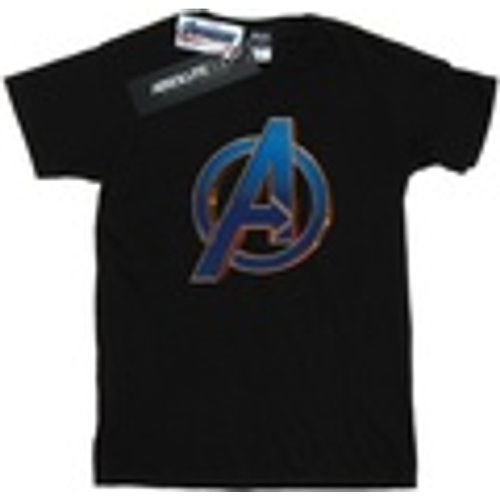 T-shirts a maniche lunghe Avengers Endgame Heroic Logo - Marvel - Modalova