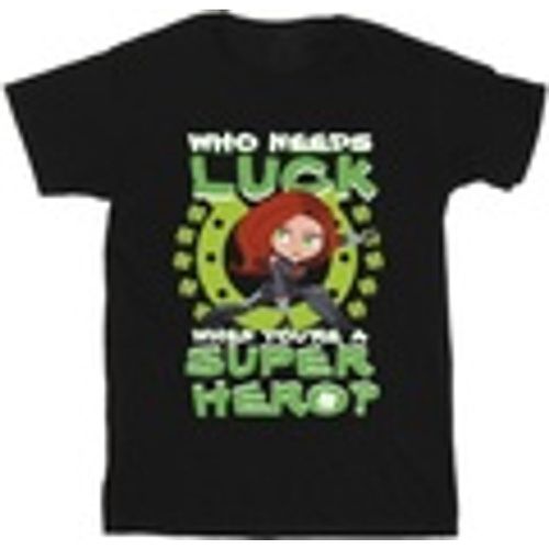 T-shirts a maniche lunghe St Patrick's Day Black Widow Luck - Marvel - Modalova
