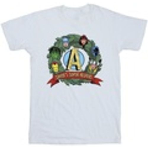 T-shirts a maniche lunghe Santa's Super Helpers - Marvel - Modalova