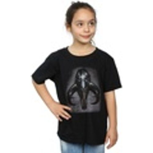 T-shirts a maniche lunghe The Mandalorian Mythosaur Skull - Disney - Modalova