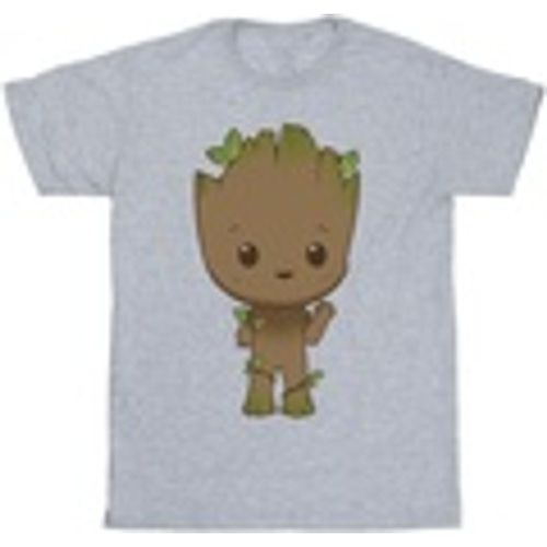 T-shirts a maniche lunghe I Am Groot Chibi Wave Pose - Marvel - Modalova