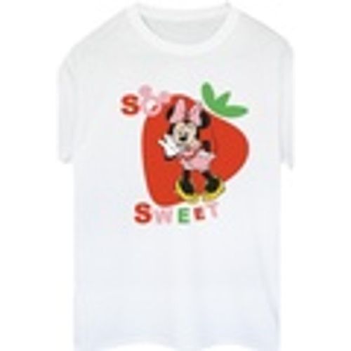 T-shirts a maniche lunghe Minnie Mouse So Sweet Strawberry - Disney - Modalova