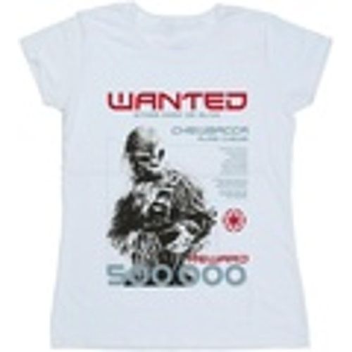 T-shirts a maniche lunghe Han Solo Chewie Wanted - Disney - Modalova
