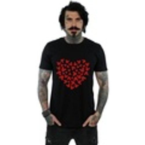 T-shirts a maniche lunghe Mickey Mouse Heart Silhouette - Disney - Modalova