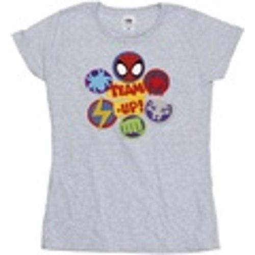 T-shirts a maniche lunghe Spidey And His Amazing Friends Team Up - Marvel - Modalova