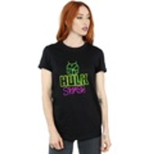 T-shirts a maniche lunghe Hulk Smash - Marvel - Modalova