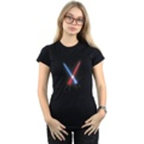 T-shirts a maniche lunghe Crossed Lightsabres - Disney - Modalova