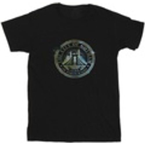 T-shirts a maniche lunghe The Batman City Of Gotham Magna Crest - Dc Comics - Modalova