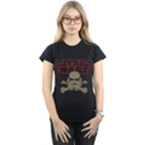 T-shirts a maniche lunghe Stormtrooper Skull Logo - Disney - Modalova