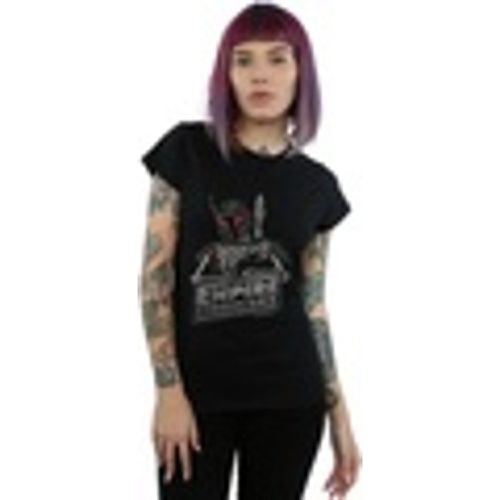 T-shirts a maniche lunghe Boba Fett Skeleton - Disney - Modalova