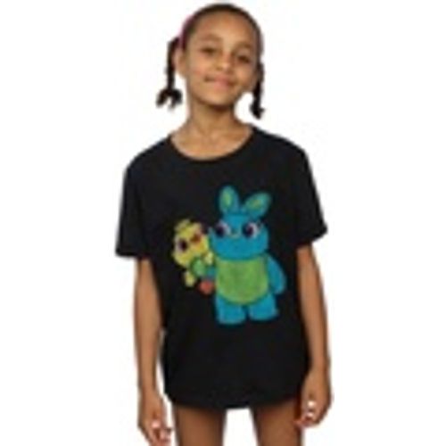 T-shirts a maniche lunghe Toy Story 4 Ducky And Bunny Distressed Pose - Disney - Modalova