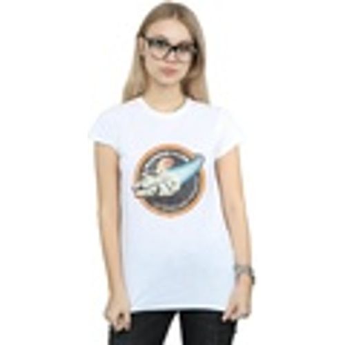 T-shirts a maniche lunghe Millennium Falcon Badge - Disney - Modalova