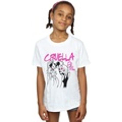 T-shirts a maniche lunghe Cruella De Vil Collared - Disney - Modalova