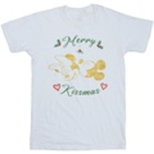 T-shirts a maniche lunghe Mickey Mouse Merry Kissmas - Disney - Modalova