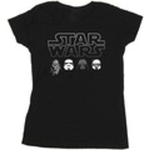 T-shirts a maniche lunghe Character Heads - Disney - Modalova