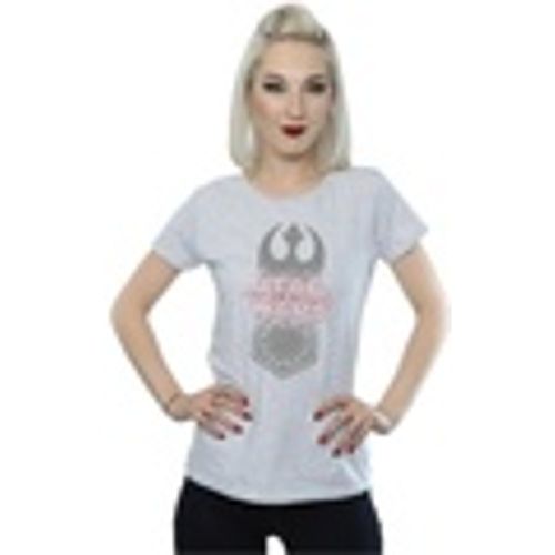 T-shirts a maniche lunghe The Last Jedi Symbol Crash - Disney - Modalova