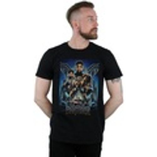 T-shirts a maniche lunghe Black Panther Poster - Marvel Studios - Modalova