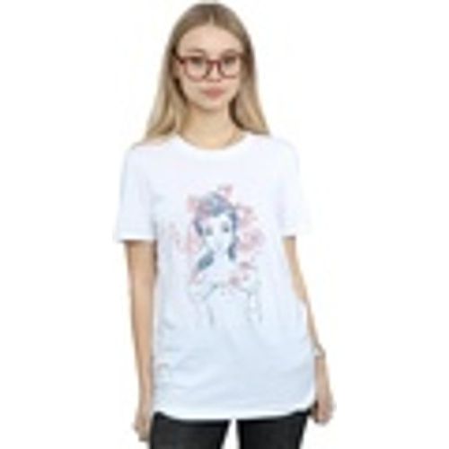 T-shirts a maniche lunghe Belle Lumiere Sketch - Disney - Modalova