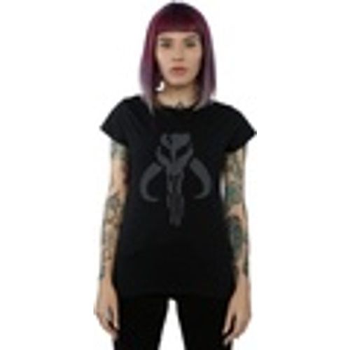 T-shirts a maniche lunghe The Mandalorian Banther Skull - Disney - Modalova