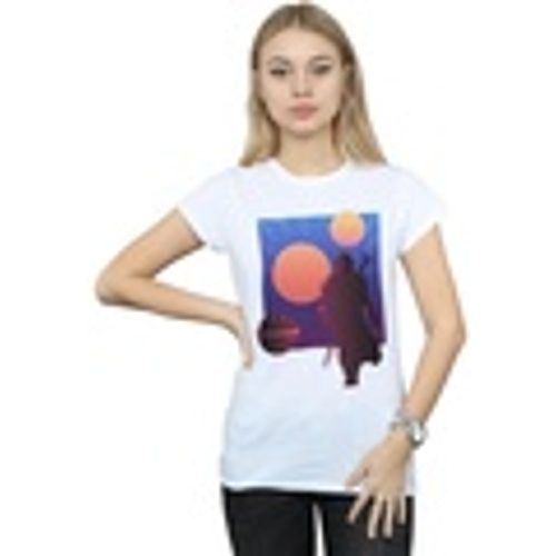 T-shirts a maniche lunghe The Mandalorian Duo Sunset - Disney - Modalova