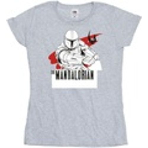 T-shirts a maniche lunghe The Mandalorian Mando Shoots - Disney - Modalova