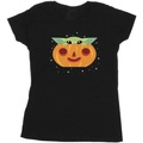 T-shirts a maniche lunghe The Mandalorian Grogu Pumpkin - Disney - Modalova